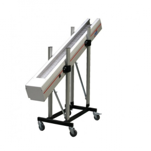 Steel hinged plate conveyors